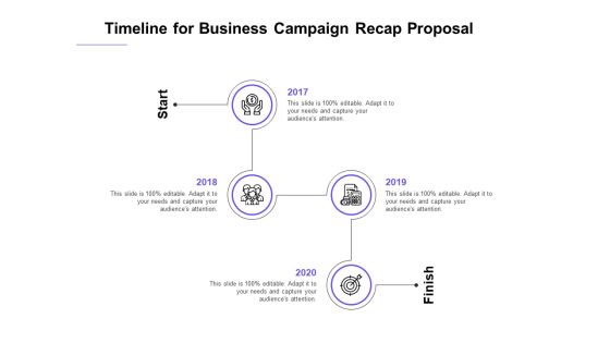 Marketing Campaign Timeline For Business Campaign Recap Proposal Mockup PDF Marketing Campaign Timeline For Business Campaign Recap Proposal Mockup PDF