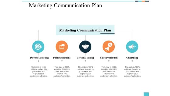 Marketing Communication Plan Ppt PowerPoint Presentation Icon Graphics Example