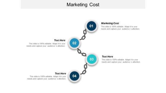Marketing Cost Ppt PowerPoint Presentation Professional Sample Cpb