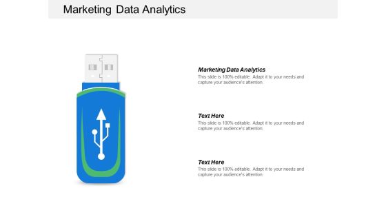 Marketing Data Analytics Ppt PowerPoint Presentation Icon Master Slide Cpb