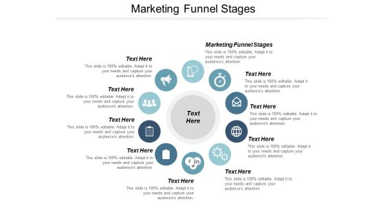 Marketing Funnel Stages Ppt PowerPoint Presentation File Layouts