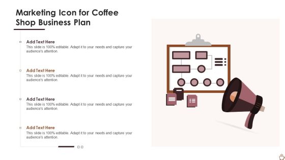 Marketing Icon For Coffee Shop Business Plan Topics PDF Marketing Icon For Coffee Shop Business Plan Topics PDF