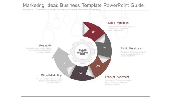 Marketing Ideas Business Template Powerpoint Guide