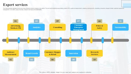 Marketing Insights Company Profile Expert Services Demonstration PDF