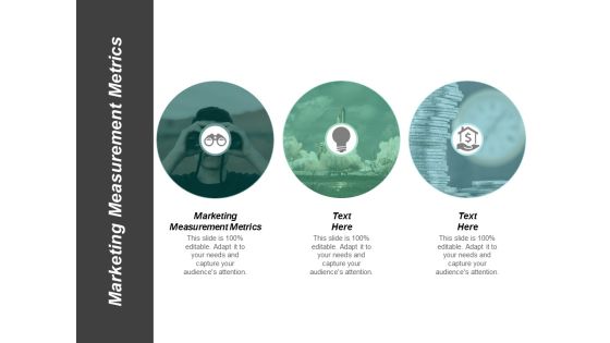 Marketing Measurement Metrics Ppt Powerpoint Presentation Layouts Gallery Cpb