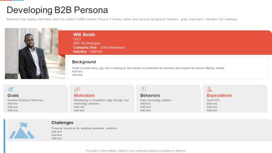 Marketing Outlining Segmentation Initiatives Developing B2B Persona Microsoft PDF Marketing Outlining Segmentation Initiatives Developing B2B Persona Microsoft PDF