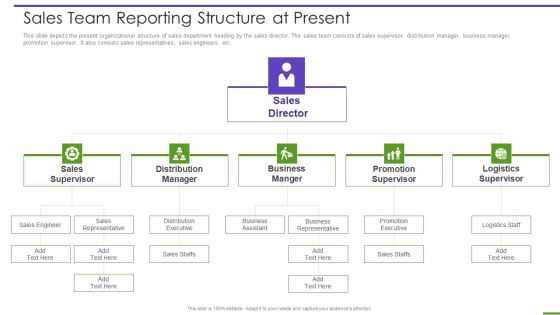 Marketing Playbook To Maximize ROI Sales Team Reporting Structure At Present Ideas PDF Marketing Playbook To Maximize ROI Sales Team Reporting Structure At Present Ideas PDF