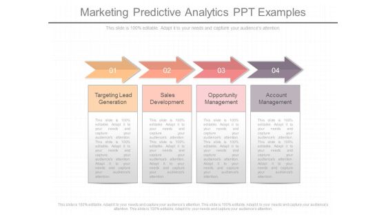 Marketing Predictive Analytics Ppt Examples