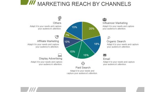 Marketing Reach By Channels Template 1 Ppt PowerPoint Presentation Introduction Marketing Reach By Channels Template 1 Ppt PowerPoint Presentation Introduction