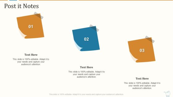 Marketing Strategies For Retail Store Post It Notes Infographics PDF