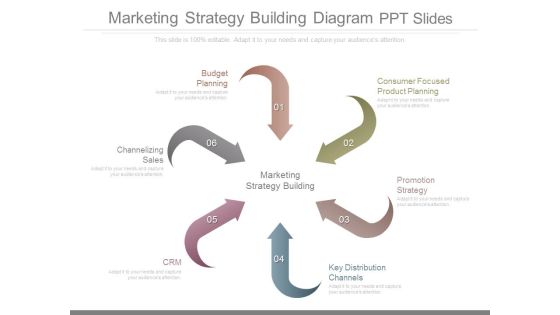 Marketing Strategy Building Diagram Ppt Slides Marketing Strategy Building Diagram Ppt Slides