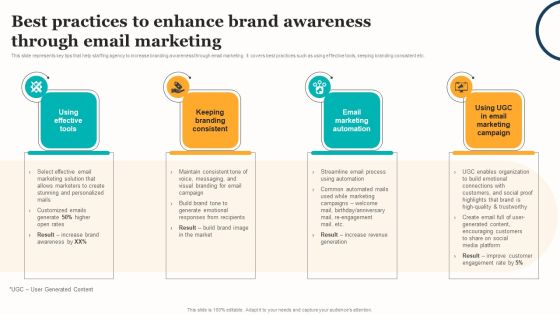 Marketing Strategy For A Recruitment Company Best Practices Enhance Brand Awareness Through Email Ideas PDF Marketing Strategy For A Recruitment Company Best Practices Enhance Brand Awareness Through Email Ideas PDF