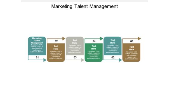 Marketing Talent Management Ppt PowerPoint Presentation Styles Graphics Template Cpb