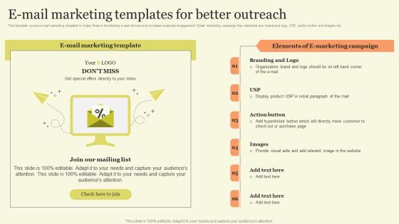 Marketing Techniques For Increasing Target Audience E Mail Marketing Templates For Better Outreach Mockup PDF Marketing Techniques For Increasing Target Audience E Mail Marketing Templates For Better Outreach Mockup PDF