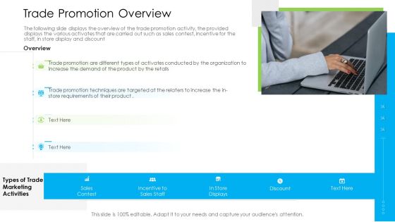 Marketing Techniques Online Offline Commercial Activities Trade Promotion Overview Demonstration PDF Marketing Techniques Online Offline Commercial Activities Trade Promotion Overview Demonstration PDF