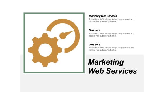 Marketing Web Services Ppt PowerPoint Presentation Model Clipart Images Cpb