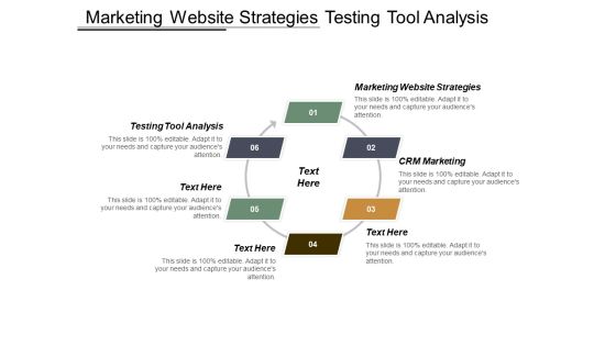 Marketing Website Strategies Testing Tool Analysis Crm Marketing Ppt PowerPoint Presentation Portfolio Smartart