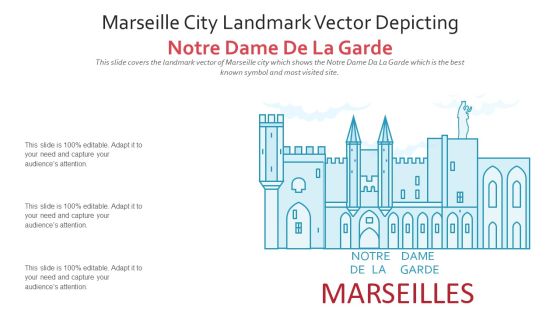 Marseille City Landmark Vector Depicting Notre Dame De La Garde PowerPoint Presentation Ppt Template PDF Marseille City Landmark Vector Depicting Notre Dame De La Garde PowerPoint Presentation Ppt Template PDF