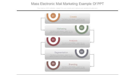 Mass Electronic Mail Marketing Example Of Ppt