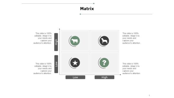 Matrix High Low Ppt PowerPoint Presentation Show Rules Matrix High Low Ppt PowerPoint Presentation Show Rules