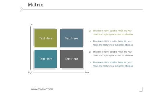 Matrix Ppt PowerPoint Presentation Backgrounds