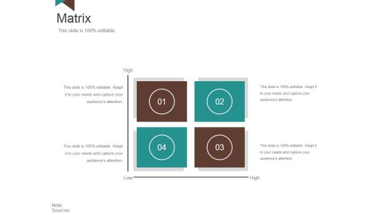 Matrix Ppt PowerPoint Presentation Gallery Slides