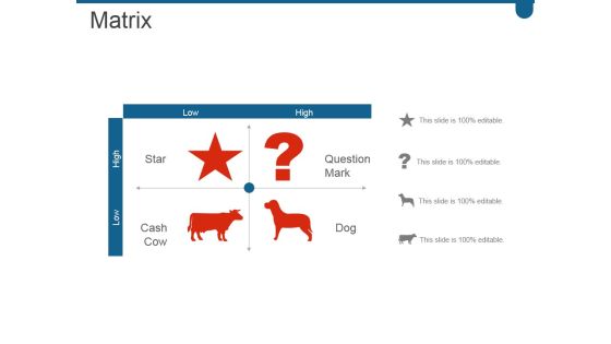 Matrix Ppt PowerPoint Presentation Infographic Template Elements