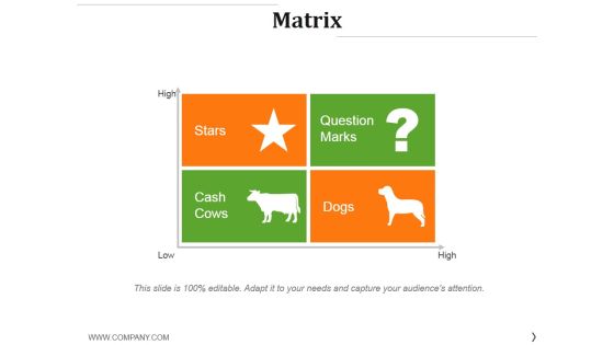 Matrix Ppt PowerPoint Presentation Inspiration Example
