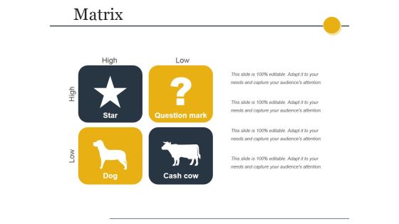 Matrix Ppt PowerPoint Presentation Layouts Tips