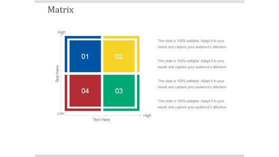 Matrix Ppt PowerPoint Presentation Portfolio Portrait