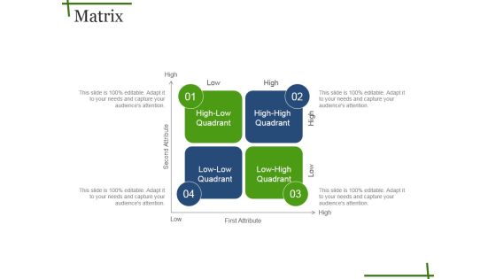 Matrix Ppt PowerPoint Presentation Professional Slide