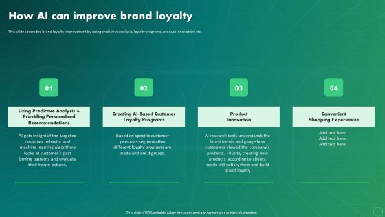 Maximizing Business Impact Through ML How AI Can Improve Brand Loyalty Rules PDF Maximizing Business Impact Through ML How AI Can Improve Brand Loyalty Rules PDF