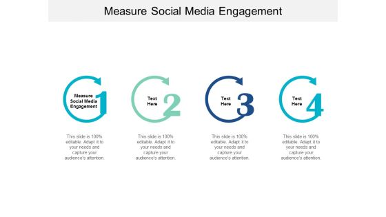 Measure Social Media Engagement Ppt PowerPoint Presentation Show Samples Cpb