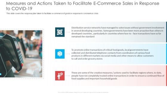 Measures And Actions Taken To Facilitate E Commerce Sales In Response To COVID 19 Ideas PDF Measures And Actions Taken To Facilitate E Commerce Sales In Response To COVID 19 Ideas PDF