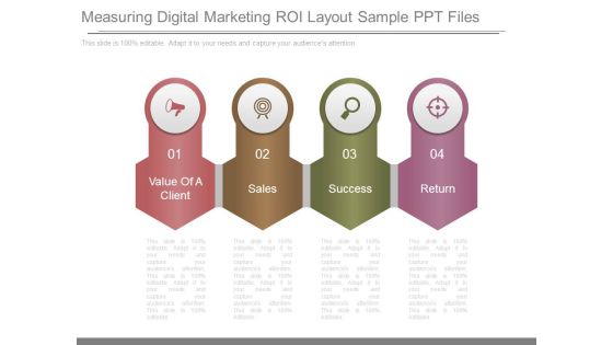 Measuring Digital Marketing Roi Layout Sample Ppt Files Measuring Digital Marketing Roi Layout Sample Ppt Files