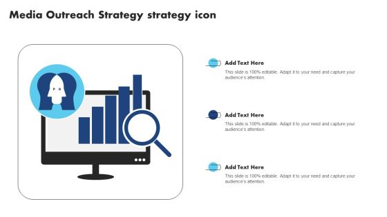 Media Outreach Strategy Strategy Icon Themes PDF Media Outreach Strategy Strategy Icon Themes PDF
