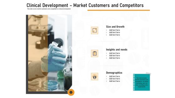 Medicine Promotion Clinical Development Market Customers And Competitors Ppt PowerPoint Presentation Pictures Design Templates PDF Medicine Promotion Clinical Development Market Customers And Competitors Ppt PowerPoint Presentation Pictures Design Templates PDF