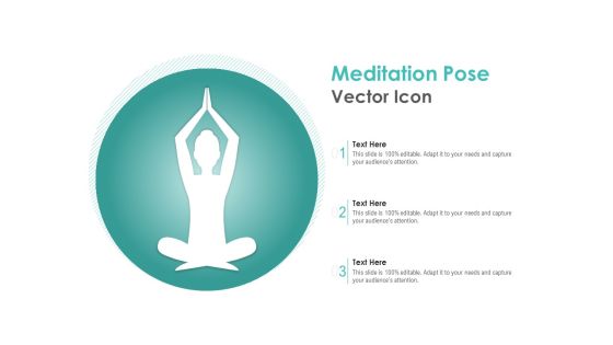 Meditation Pose Vector Icon Ppt PowerPoint Presentation Icon Example Meditation Pose Vector Icon Ppt PowerPoint Presentation Icon Example
