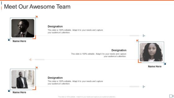 Meet Our Awesome Team Formats PDF