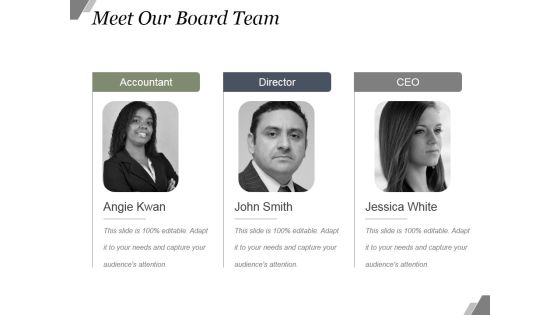 Meet Our Board Team Ppt PowerPoint Presentation Templates Meet Our Board Team Ppt PowerPoint Presentation Templates