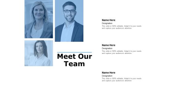 meet our team ppt powerpoint presentation portfolio example introduction