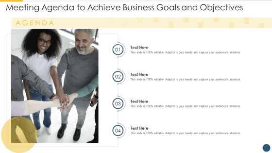 Meeting Agenda To Achieve Business Goals And Objectives Rules PDF Meeting Agenda To Achieve Business Goals And Objectives Rules PDF