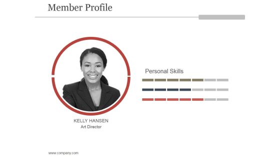 Member Profile Ppt PowerPoint Presentation Topics Member Profile Ppt PowerPoint Presentation Topics