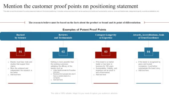 Mention The Customer Proof Points Nn Positioning Statement Comprehensive Guide On How Download PDF Mention The Customer Proof Points Nn Positioning Statement Comprehensive Guide On How Download PDF