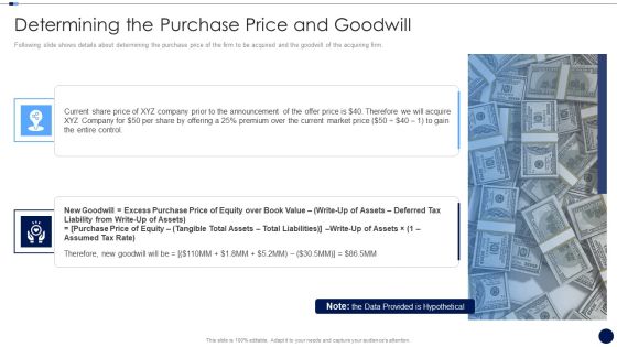 Merger And Acquisition Due Diligence Checklist Determining The Purchase Price And Goodwill Structure PDF Merger And Acquisition Due Diligence Checklist Determining The Purchase Price And Goodwill Structure PDF