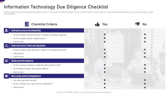 Mergers Acquisition Playbook Mergers Acquisition Playbook Information Technology Due Ideas PDF
