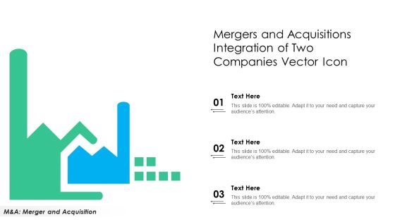 Mergers And Acquisitions Integration Of Two Companies Vector Icon Brochure PDF Mergers And Acquisitions Integration Of Two Companies Vector Icon Brochure PDF