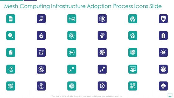 Mesh Computing Infrastructure Adoption Process Icons Slide Formats PDF Mesh Computing Infrastructure Adoption Process Icons Slide Formats PDF
