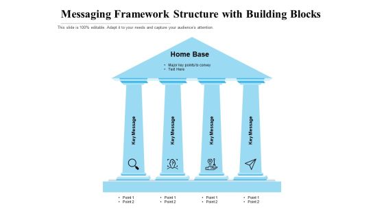 Messaging Framework Structure With Building Blocks Ppt PowerPoint Presentation Gallery Background Image PDF Messaging Framework Structure With Building Blocks Ppt PowerPoint Presentation Gallery Background Image PDF