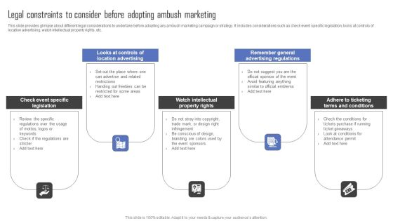 Methods For Implementing Ambush Advertising Campaigns Legal Constraints To Consider Before Adopting Microsoft PDF Methods For Implementing Ambush Advertising Campaigns Legal Constraints To Consider Before Adopting Microsoft PDF